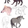 Wolf Sketchdump