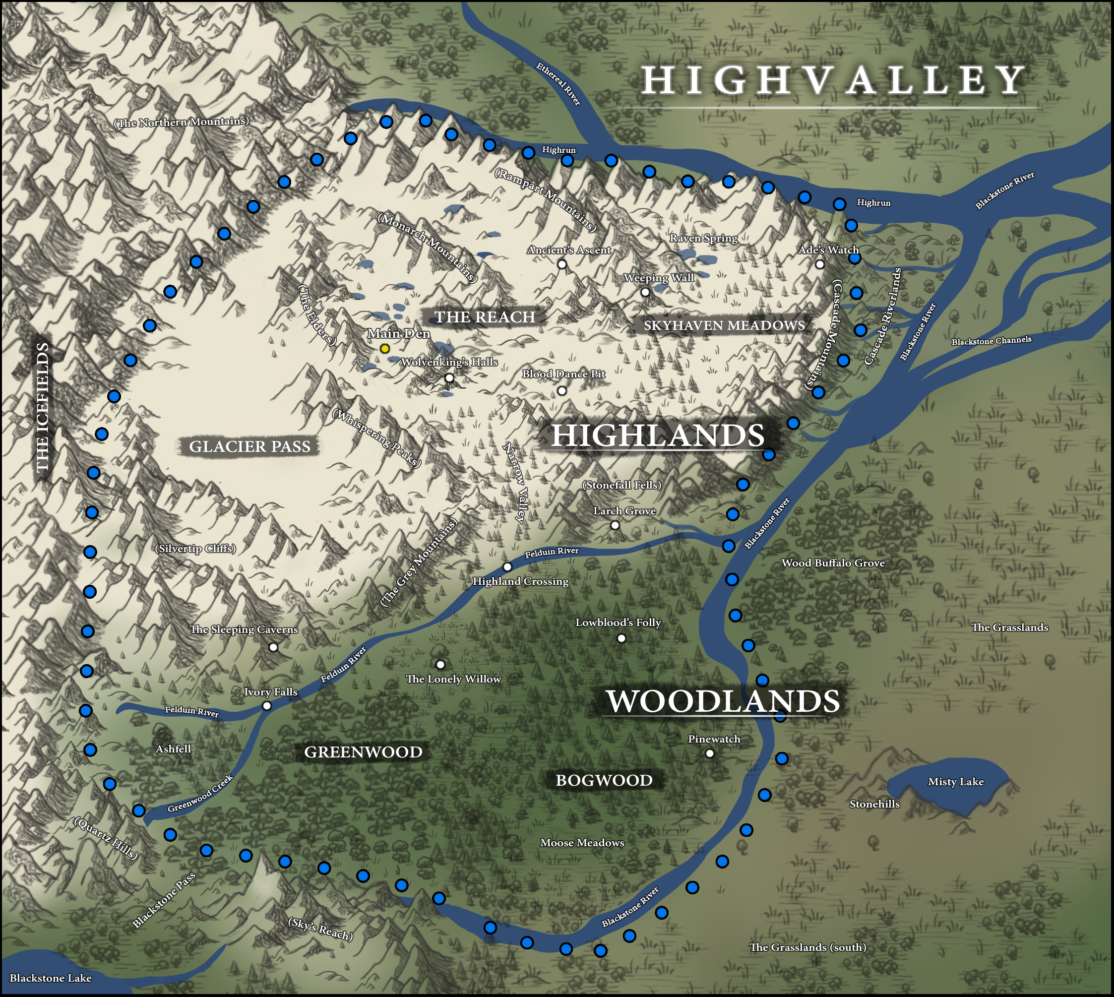 Highvalley Landmarks