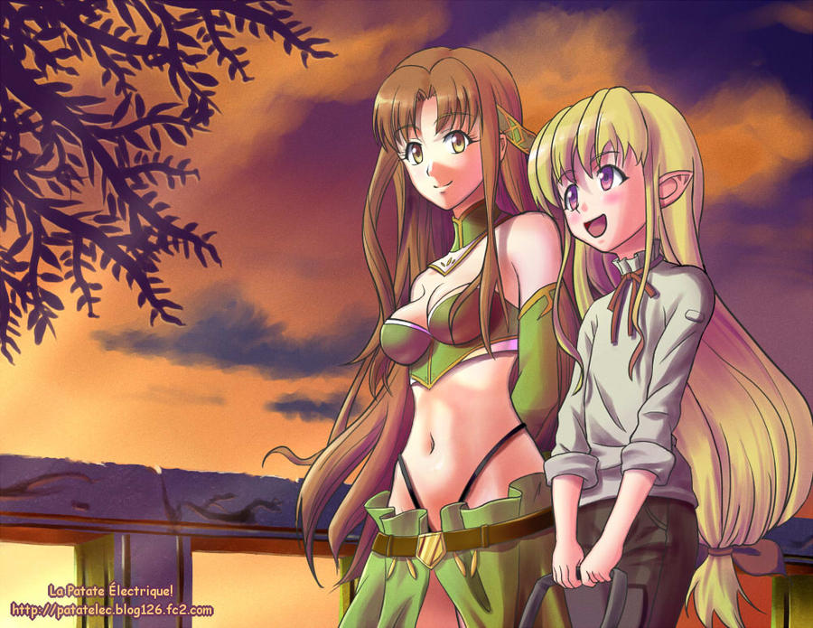 Aria And Lisa By Kamiken1 On Deviantart Aria And Lisa By Kamiken1 On Deviantart