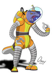 Dolphin in Robo-Suit by Omny87