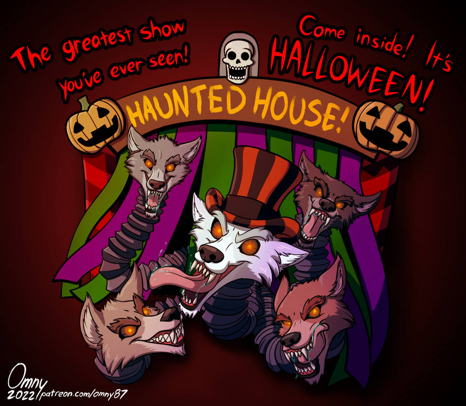 Haloween Wolves Halloween Wolves by Omny87 on DeviantArt