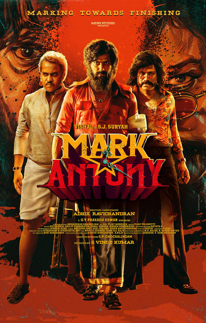 A brand new poster of Mark Antony 2023 by sivadigitalart on DeviantArt
