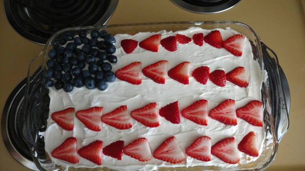 Memorial day cake