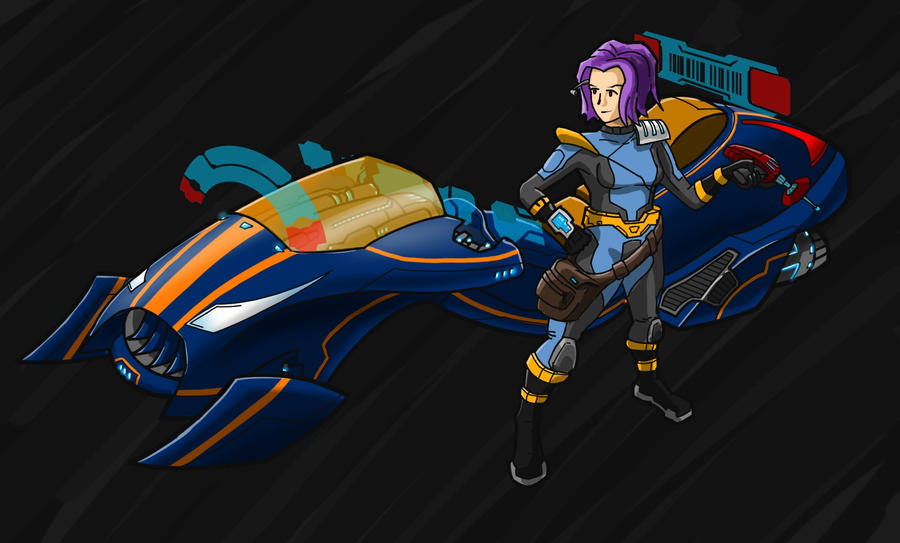 Character-Vehicle Concept Art by hrcnfloyd on DeviantArt