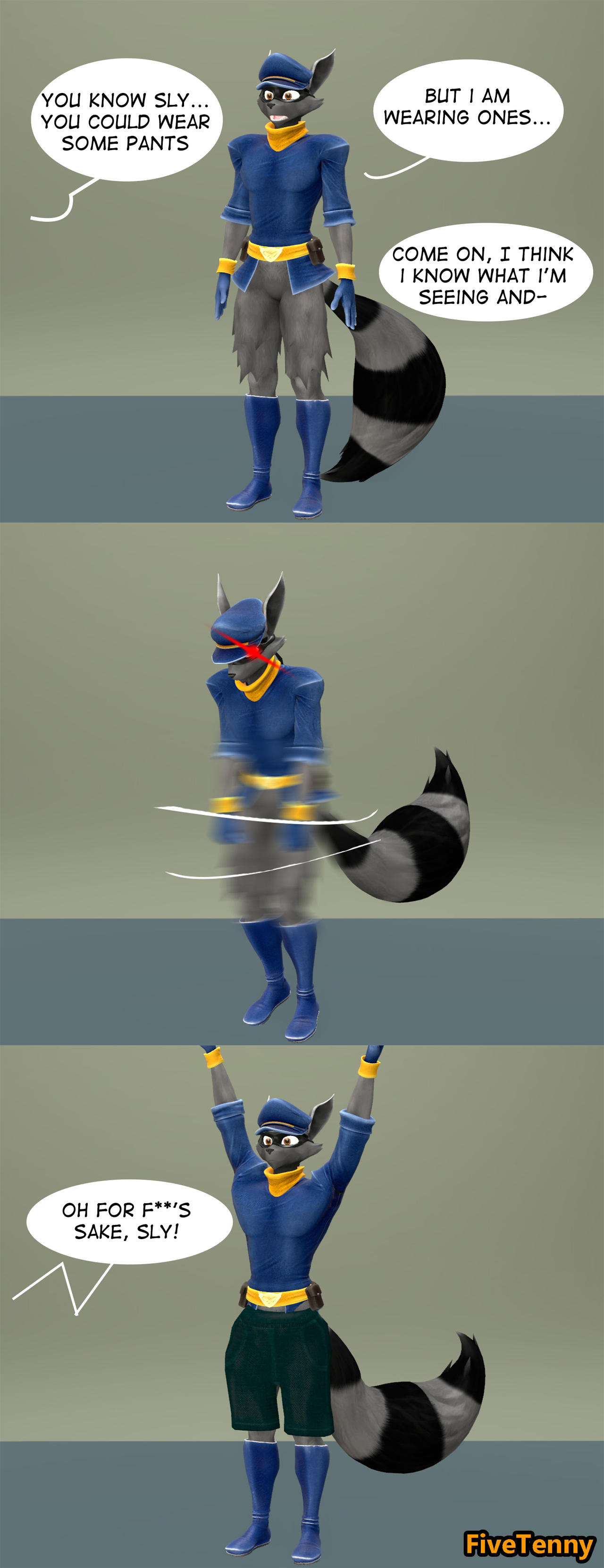 Sly Cooper Thieves In Time (PS3) by Stevenafc11 on DeviantArt