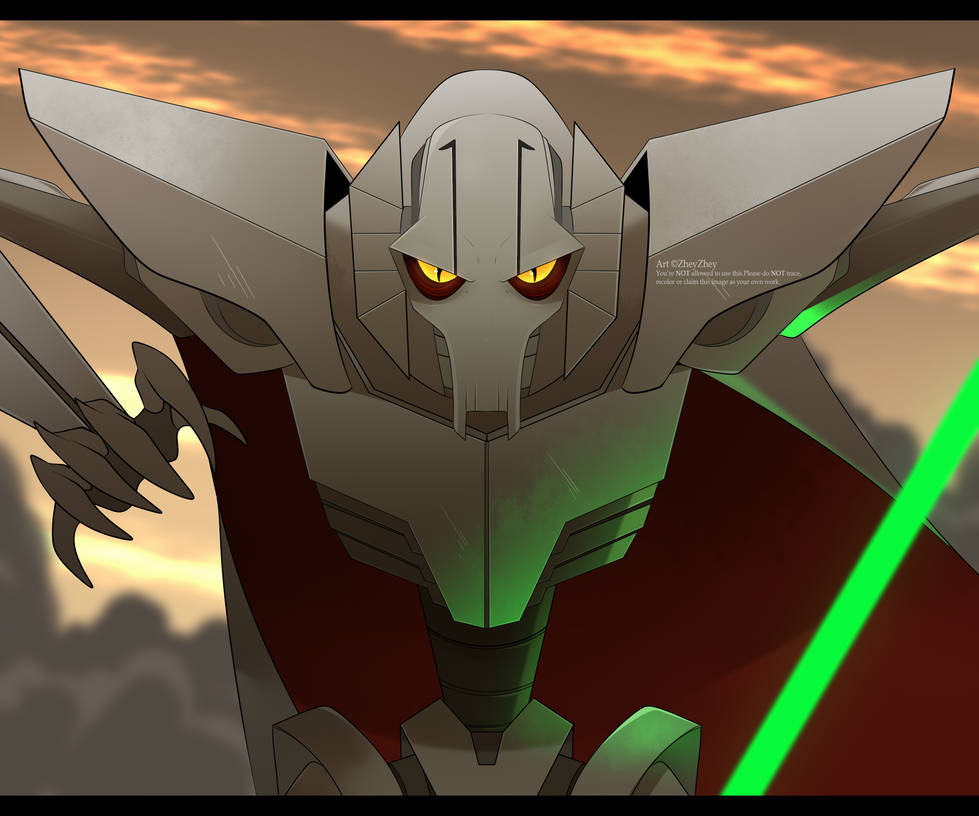 2003 General Grievous by ZheyZhey on DeviantArt