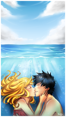 Underwater Kiss by Nataliadsw on DeviantArt Underwater Kiss by Nataliadsw on DeviantArt