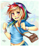 Rainbow Dash by Nataliadsw