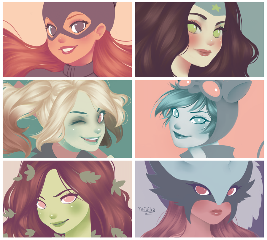 DC girls by Nataliadsw on DeviantArt