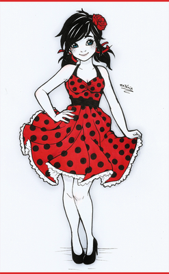 Marinette - inktober day 11