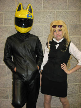 AM2 2012 Female Shizuo and Male Celty Durarara!!