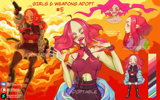 CLOSE | SB is lowered!| Girls and Weapons adopt #5