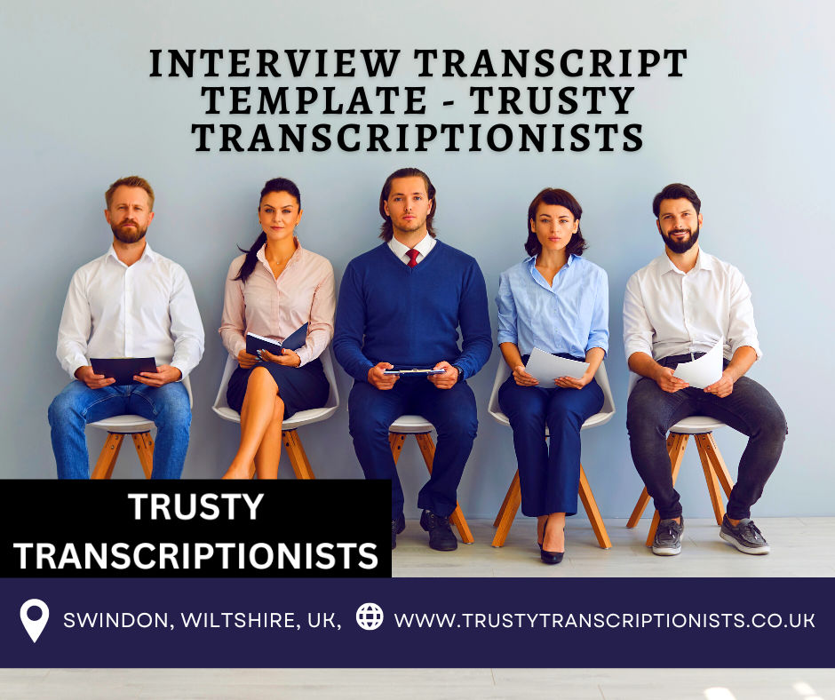 Interview Transcript Template Trusty Transcripti by trusty01 on Interview Transcript Template Trusty Transcripti by trusty01 on