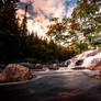 Autumn waterfalls