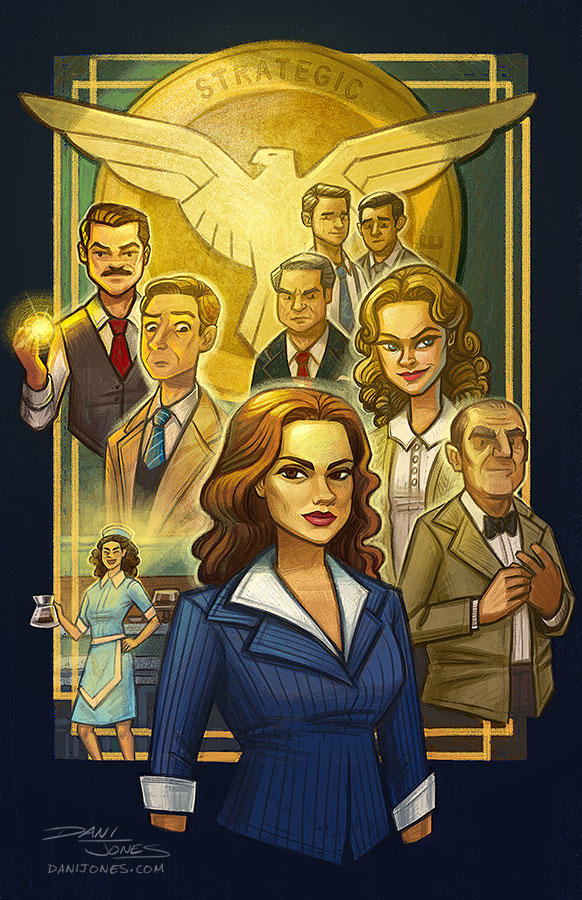 Agent Carter Poster By Danidraws On Deviantart Agent Carter Poster By Danidraws On Deviantart