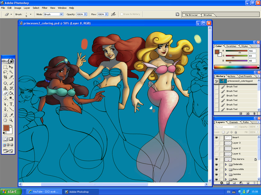 Mermaids WIP