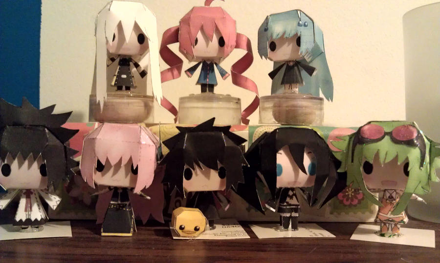 Spring Paper Character Craft paper craft characters by ambersidolmind on DeviantArt