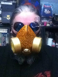 Steampunked Gasmask (On a budget)