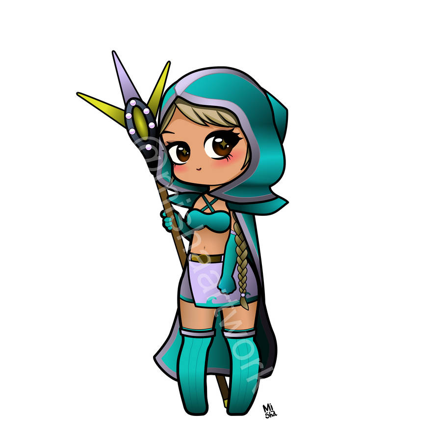 Chibi Elementalist Outfit Tibia Character by mishaartwork on DeviantArt