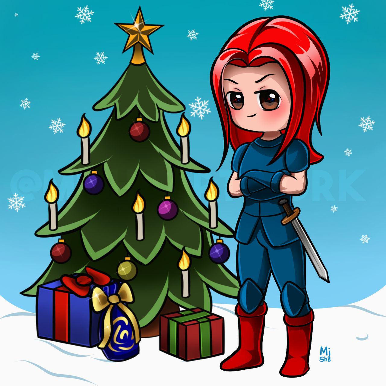 Retro Warrior - Tibia outfit by mishaartwork on DeviantArt