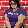 Cute Collegiate Athelete