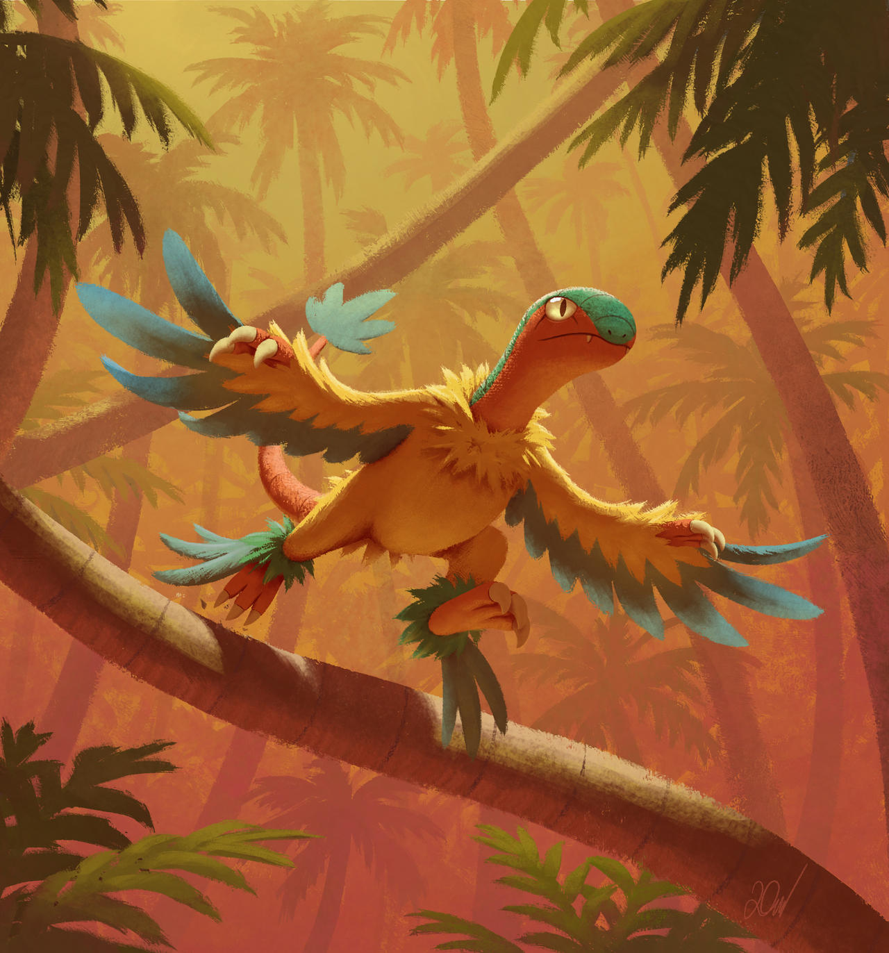 Archeops by MantisVerde on DeviantArt
