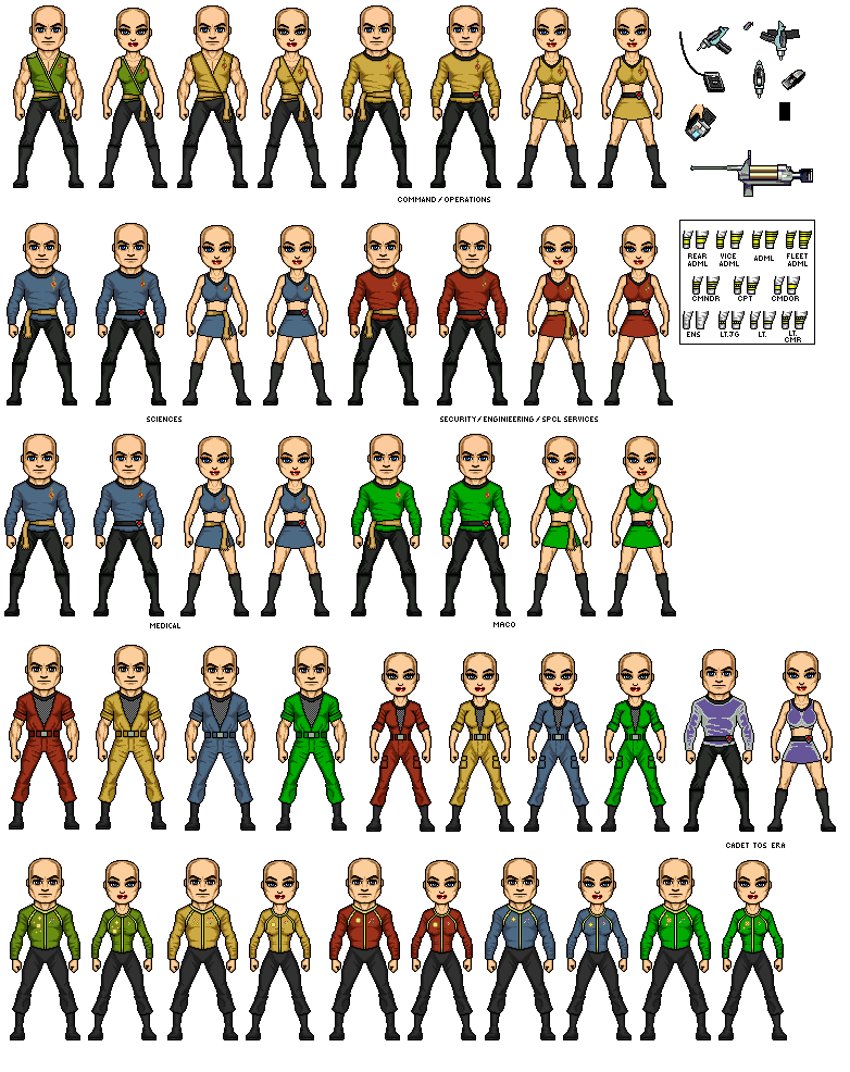 Star Trek TOS Uniforms Mirror Universe by Windwalker44 on DeviantArt