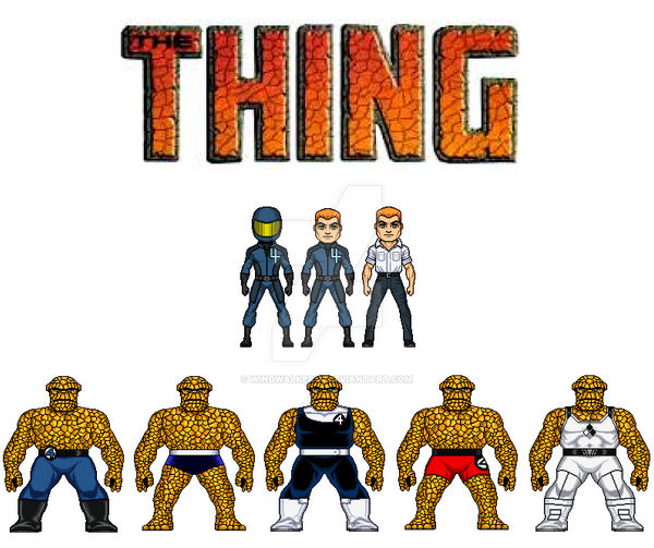 Blue Thing F4 Rival F4 TheThing by Windwalker44 on DeviantArt