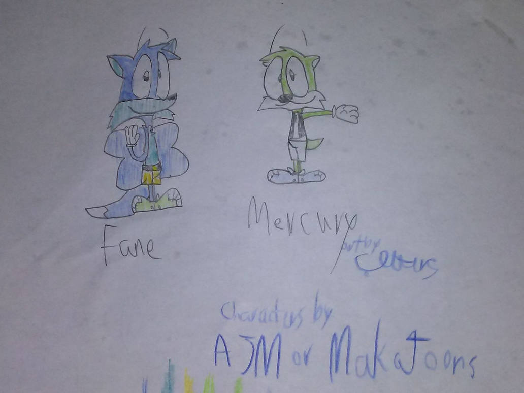 Fane and Mercury by CartoonPlazaOfficial on DeviantArt