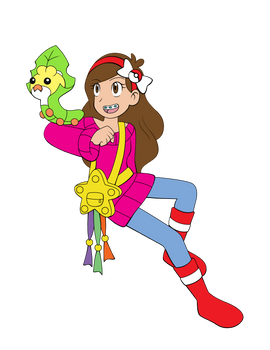 Pokemon Trainer Mabel Wants to Battle!