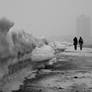 Going for a walk at the beach