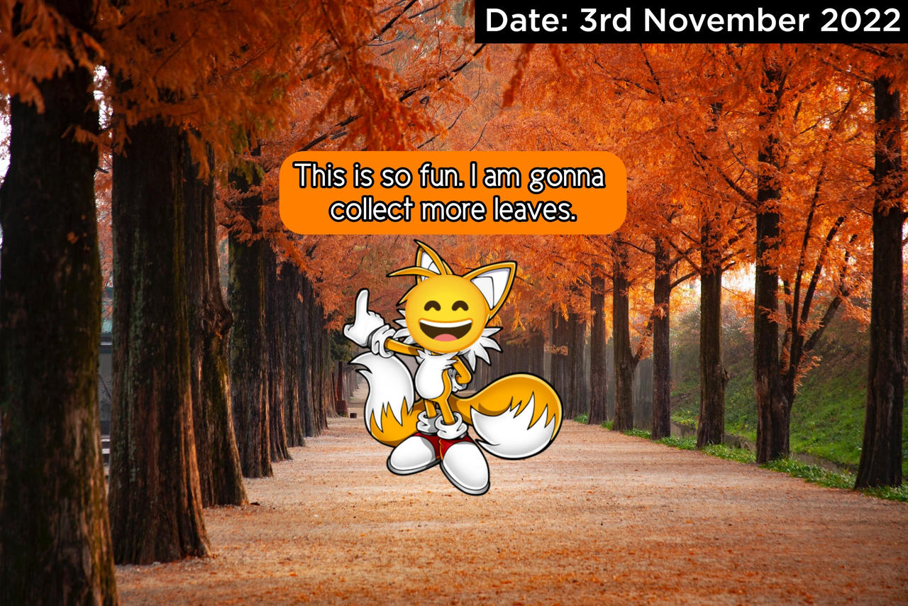 Tails Fall Tails's Fall Day by nikestrailyt on DeviantArt