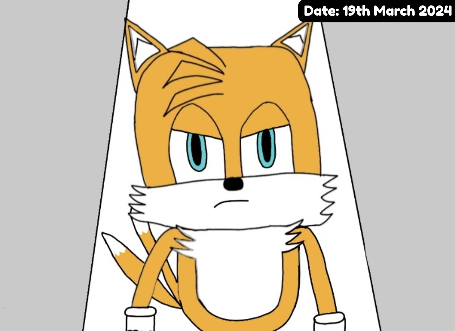 Tails is angry by nikestrailyt on DeviantArt