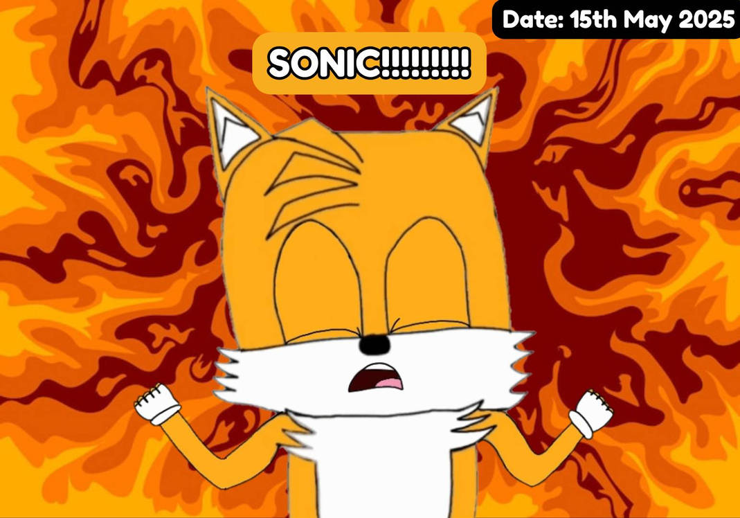Tails's rage by nikestrailyt on DeviantArt
