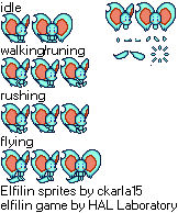 Elfilin sprite sheet by CKarla15 on DeviantArt