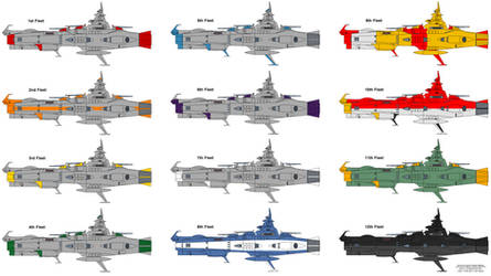 EDF/Earth Federation Fleets