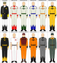 Space Battleship Yamato/StarBlazers Uniforms