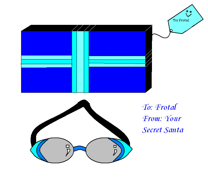 Frotal's Secret Santa Present- New Goggles