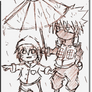 Chibi KakaNaru - Rain