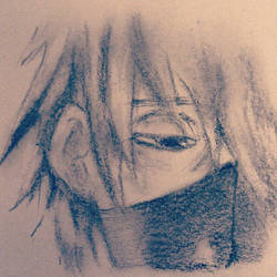 Kakashi Charcoal Practice