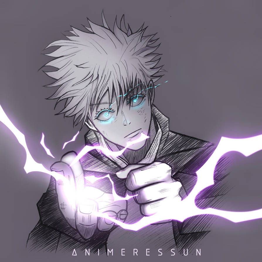 Hollow Purple Gojo Satoru By Arcadyarts On DeviantArt hollow-purple-gojo-satoru-by-arcadyarts-on-deviantart