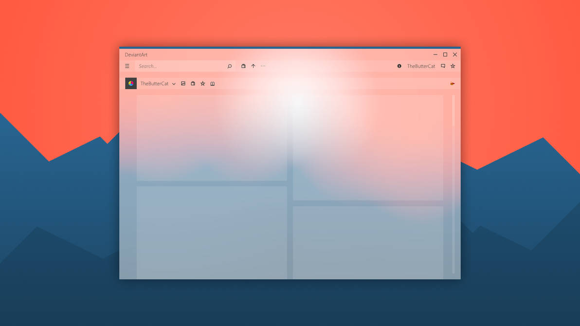 Windows' redesigned DeviantArt app (light theme) by TheButterCat on ...