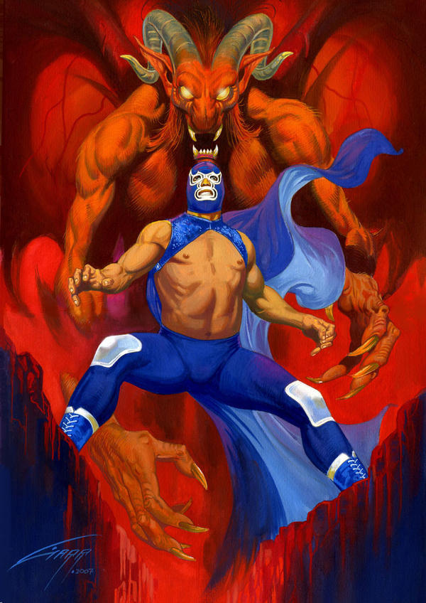 BLUE DEMON by RAFAELGALLUR