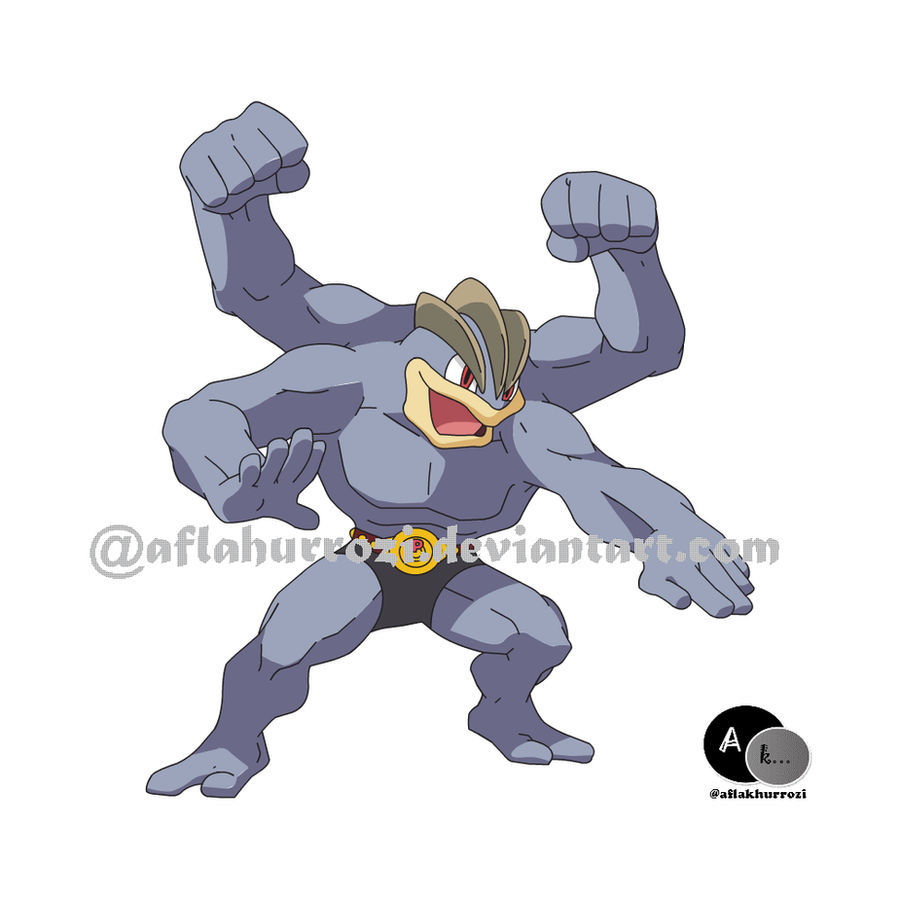 Pokemon Machamp by aflakhurrozi on DeviantArt