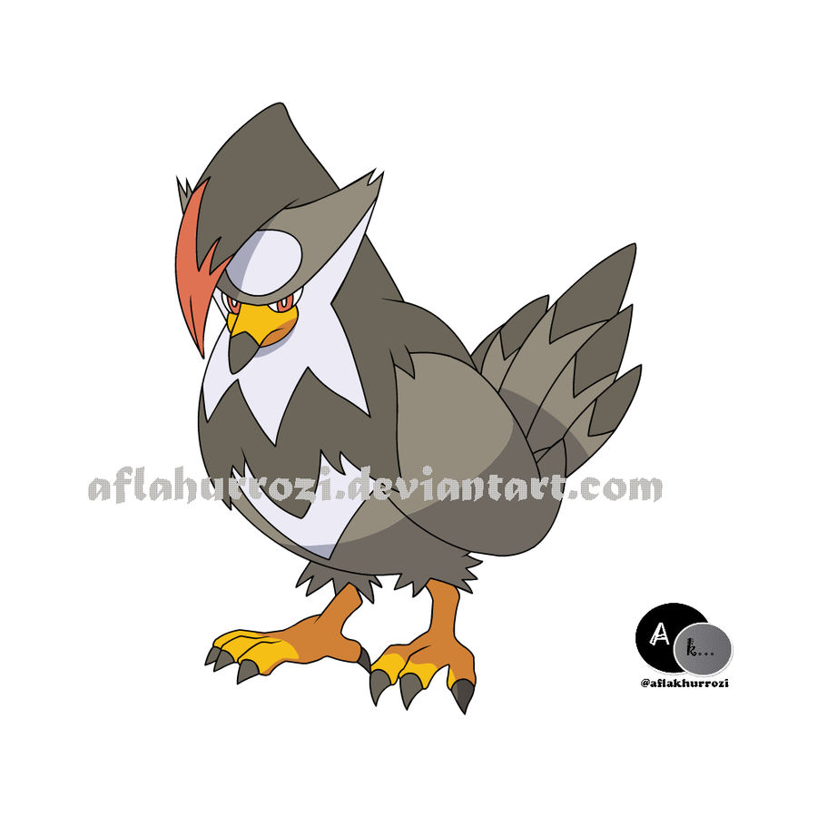 Pokemon Rapter Pokemon Staraptor by aflakhurrozi on DeviantArt