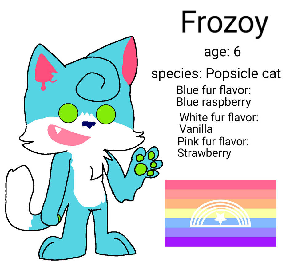 Frowzy Example Frozoy ref sheet by DeviantBeann3 on DeviantArt