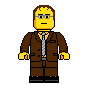 Lego'd Dwight Schrute