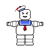 Lego'd Marshmallow Man