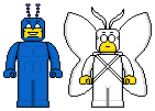 Lego'd The Tick and Arthur