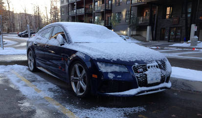 Shivering Audi RS7